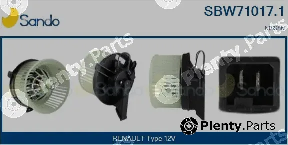 Sando SBW71017.1 — Interior Blower