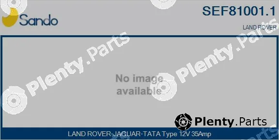 Sando SEF81001.1 — Electric Motor, radiator fan