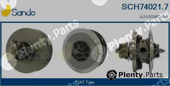 Sando SCH74021.7 — Core assembly, turbocharger