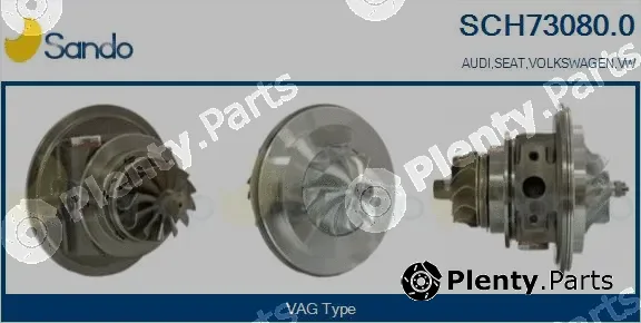 Sando SCH73080.0 — Core assembly, turbocharger