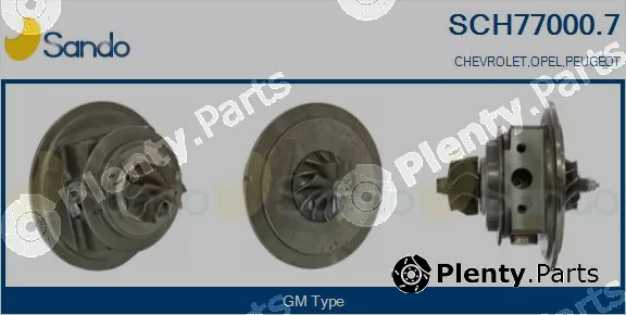 Sando SCH77000.7 — Core assembly, turbocharger