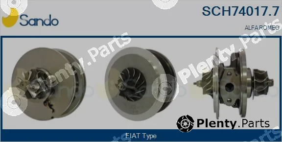Sando SCH74017.7 — Core assembly, turbocharger