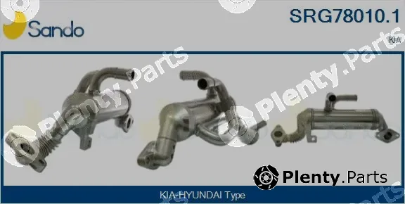 Sando SRG78010.1 — Cooler, exhaust gas recirculation