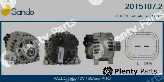 Sando 2015107.2 — Alternator