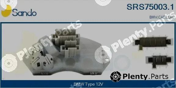 Sando SRS75003.1 — Resistor, interior blower