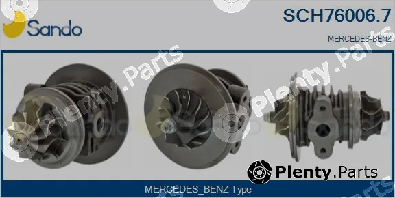 Sando SCH76006.7 — Core assembly, turbocharger