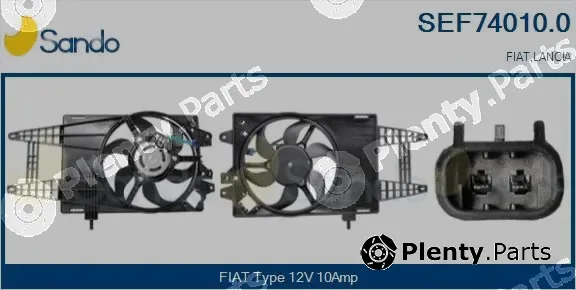 Sando SEF74010.0 — Electric Motor, radiator fan