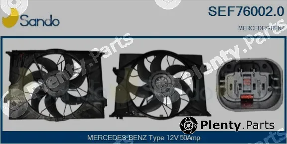 Sando SEF76002.0 — Electric Motor, radiator fan