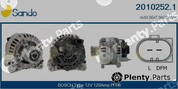 Sando 2010252.1 — Alternator