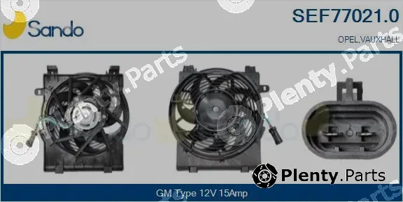 Sando SEF77021.0 — Electric Motor, radiator fan