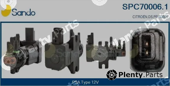 Sando SPC70006.1 — Pressure Converter, exhaust control
