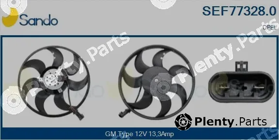 Sando SEF77328.0 — Fan, engine cooling
