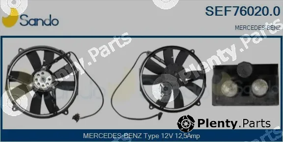 Sando SEF76020.0 — Electric Motor, radiator fan