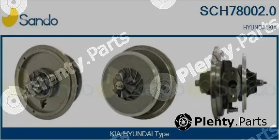 Sando SCH78002.0 — Core assembly, turbocharger