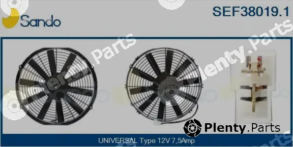 Sando SEF38019.1 — Electric Motor, radiator fan