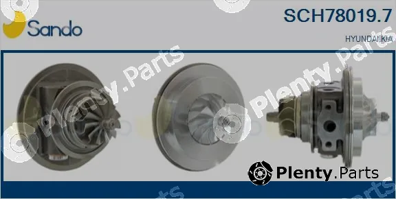 Sando SCH78019.7 — Core assembly, turbocharger