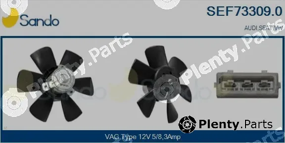 Sando SEF73309.0 — Fan, engine cooling