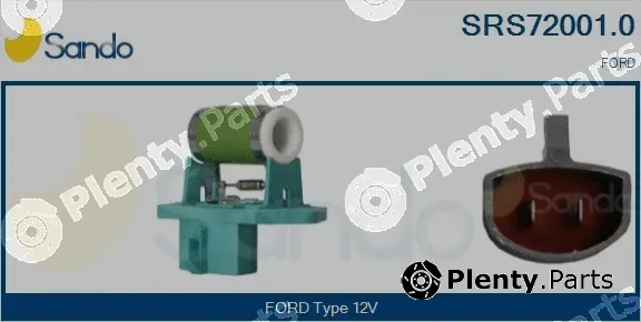 Sando SRS72001.0 — Series resistor, electric motor (radiator fan)