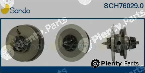 Sando SCH76029.0 — Core assembly, turbocharger