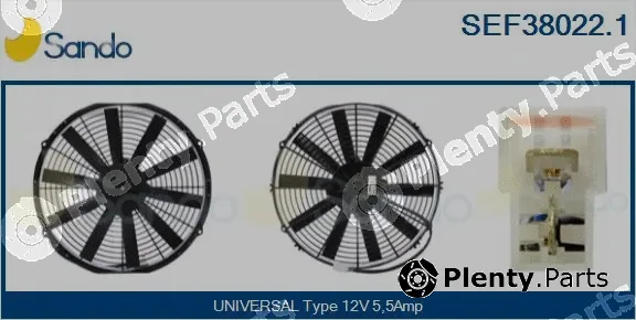 Sando SEF38022.1 — Electric Motor, radiator fan