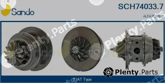 Sando SCH74033.7 — Core assembly, turbocharger