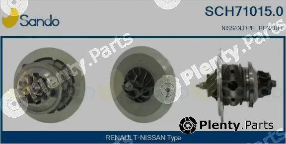 Sando SCH71015.0 — Core assembly, turbocharger