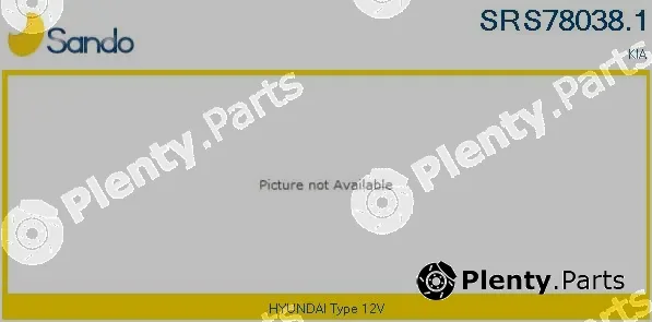 Sando SRS78038.1 — Resistor, interior blower