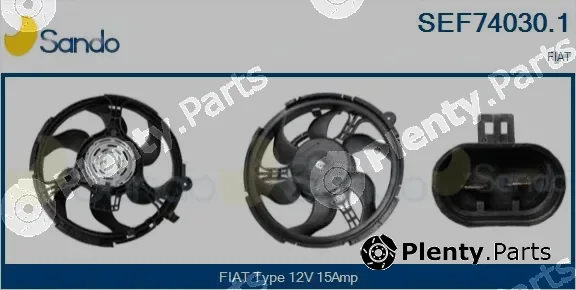 Sando SEF74030.1 — Electric Motor, radiator fan