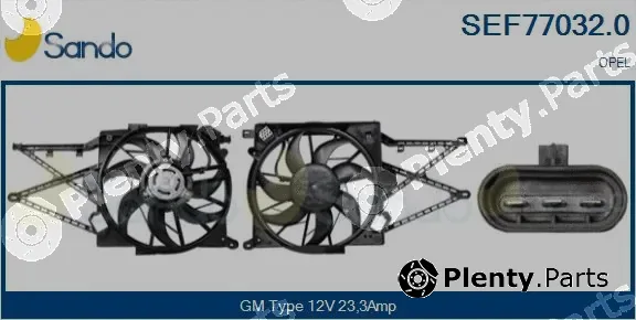 Sando SEF77032.0 — Electric Motor, radiator fan