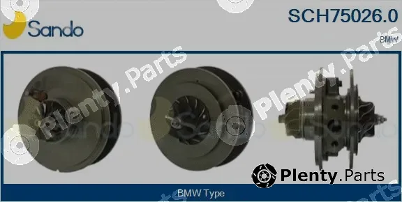 Sando SCH75026.0 — Core assembly, turbocharger