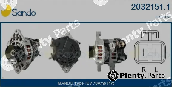 Sando 2032151.1 — Alternator