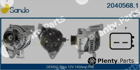 Sando 2040568.1 — Alternator