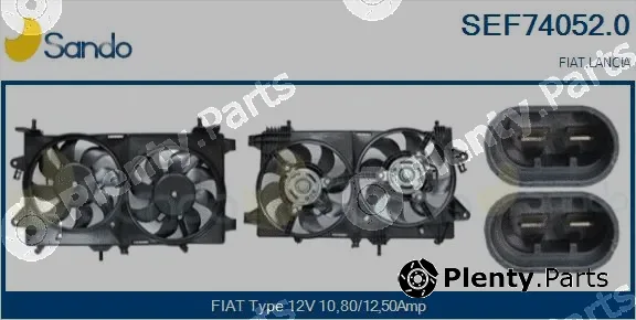 Sando SEF74052.0 — Electric Motor, radiator fan
