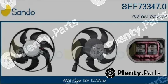 Sando SEF73347.0 — Fan, engine cooling