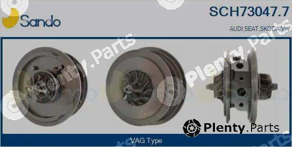Sando SCH73047.7 — Core assembly, turbocharger