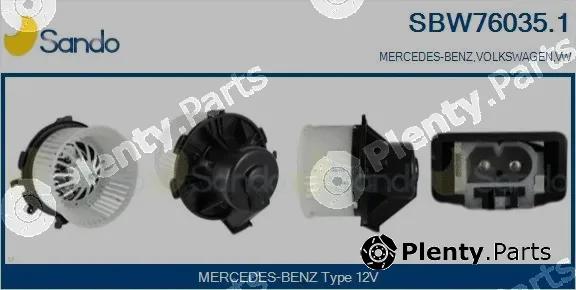 Sando SBW76035.1 — Interior Blower