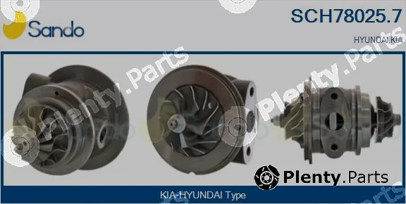 Sando SCH78025.7 — Core assembly, turbocharger