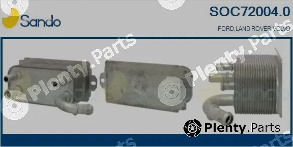 Sando SOC72004.0 — Oil Cooler, engine oil