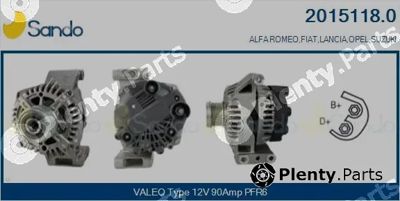 Sando 2015118.0 — Alternator