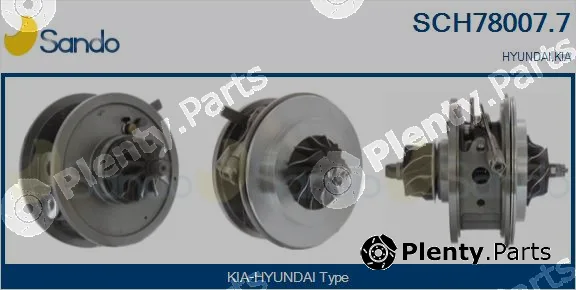 Sando SCH78007.7 — Core assembly, turbocharger