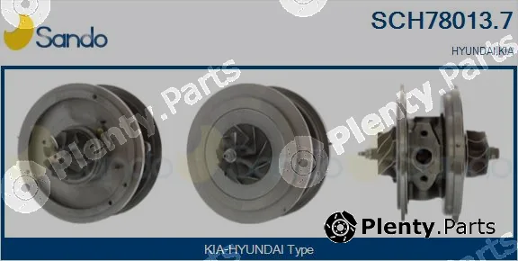 Sando SCH78013.7 — Core assembly, turbocharger
