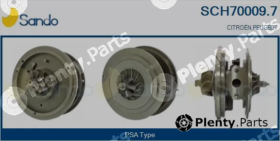 Sando SCH70009.7 — Core assembly, turbocharger