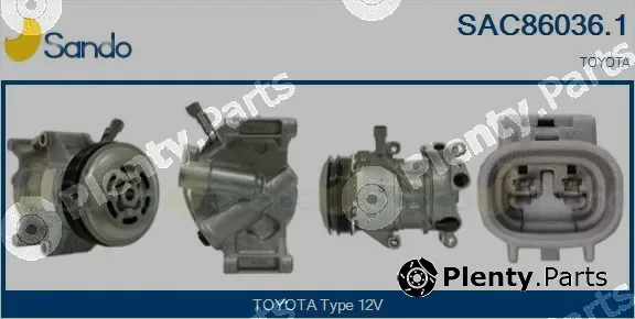 Sando SAC86036.1 — Compressor, air conditioning