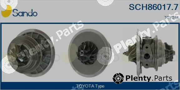 Sando SCH86017.7 — Core assembly, turbocharger