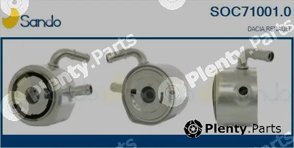 Sando SOC71001.0 — Oil Cooler, engine oil
