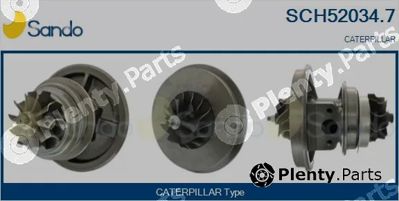 Sando SCH52034.7 — Core assembly, turbocharger
