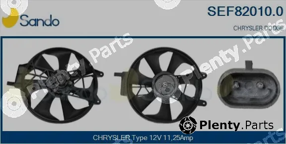Sando SEF82010.0 — Electric Motor, radiator fan