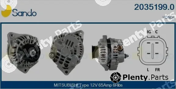Sando 2035199.0 — Alternator