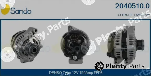 Sando 2040510.0 — Alternator