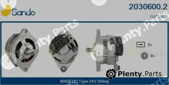 Sando 2030600.2 — Alternator